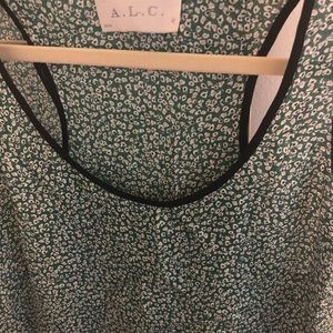 A.L.C silk floral tank